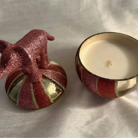 Anthropologie Circus Lavender Balsam Fresh Floral Glass Elephant Candle Animals - Picture 4 of 5